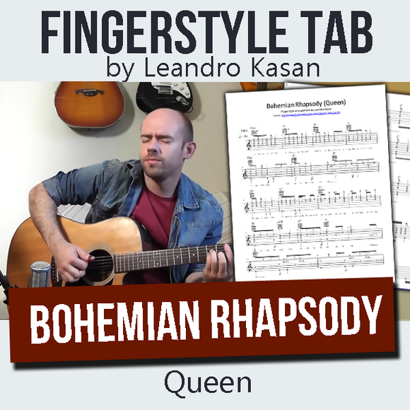 Bohemian Rhapsody (Queen) - Full Fingerstyle Tablature